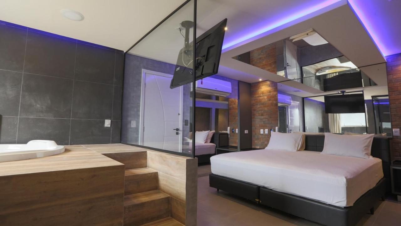 Bangalô Motel by Drops Santa Maria  Bagian luar foto