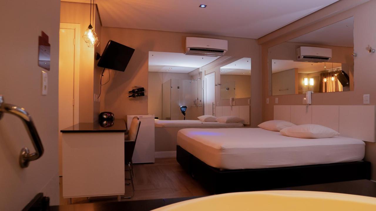 Bangalô Motel by Drops Santa Maria  Bagian luar foto